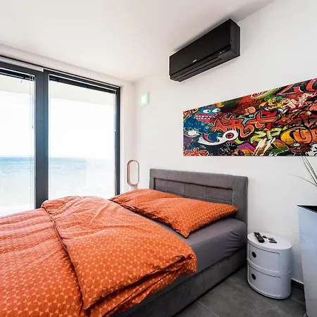 Penthouse Jimmys Privlaka, Wahnsinns Blick Und Beheiztem Pool Privlaka (Zadar)